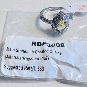 Ring Bomb Party Ring #3008, Size 6
